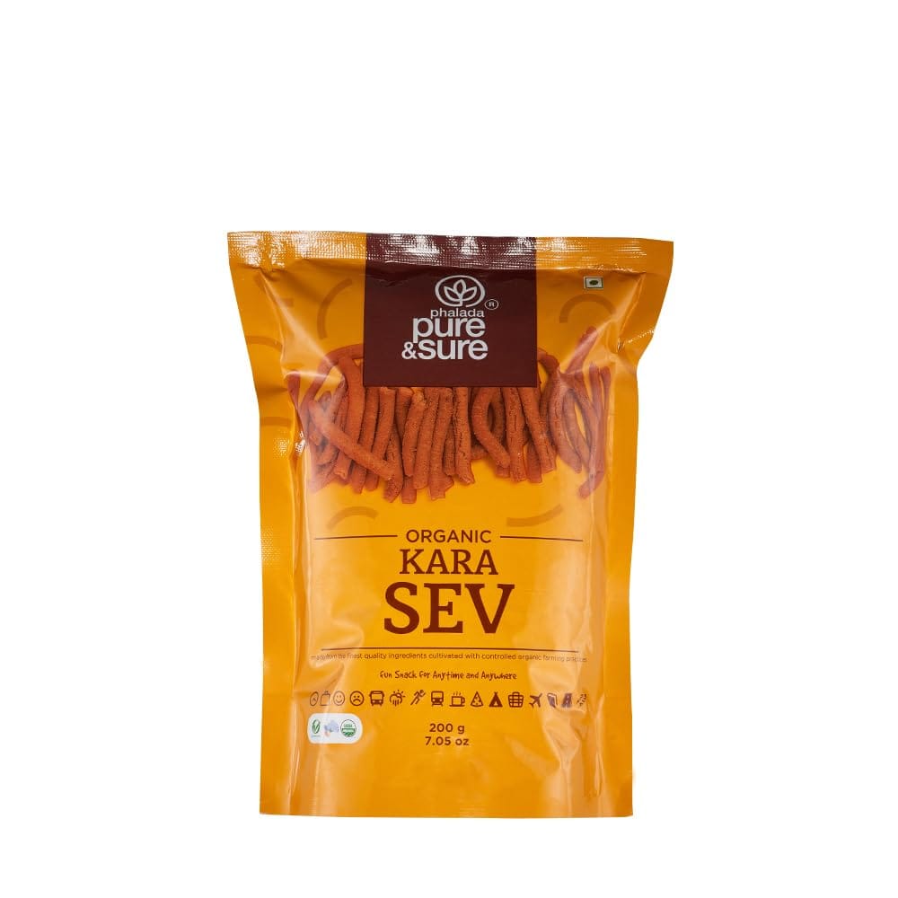 Phalada Pure & Sure Organic Kara Sev, 200Gms