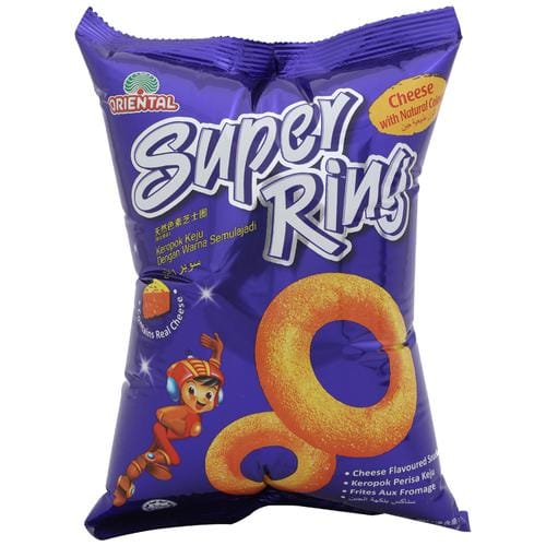 Oriental Super Ring, Contains Real Cheese, 1 Pc Pouch