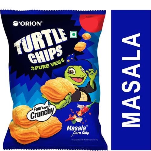 Orion Masala Corn Turtle Chip 70Gm