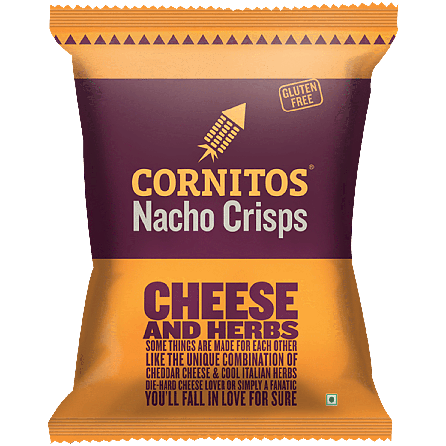 Cornitos Nacho Crisps Cheese And Herbs, 55G
