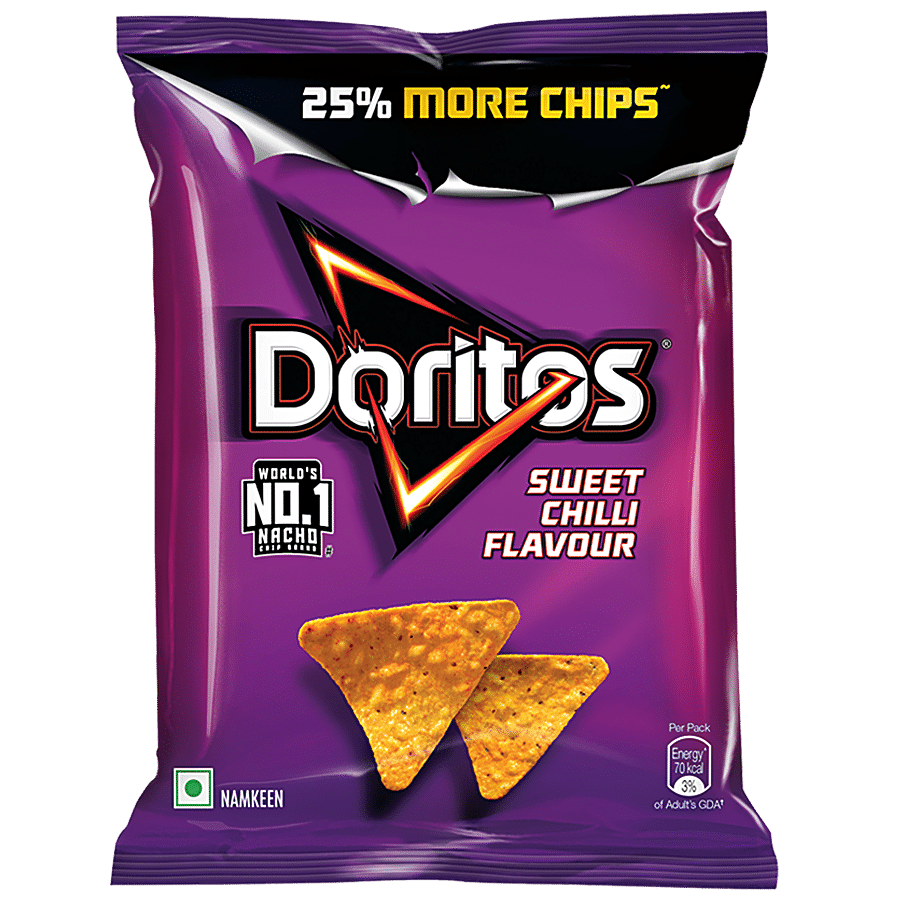 Doritos Nacho Chips, Sweet Chilli Flavour, 23 G
