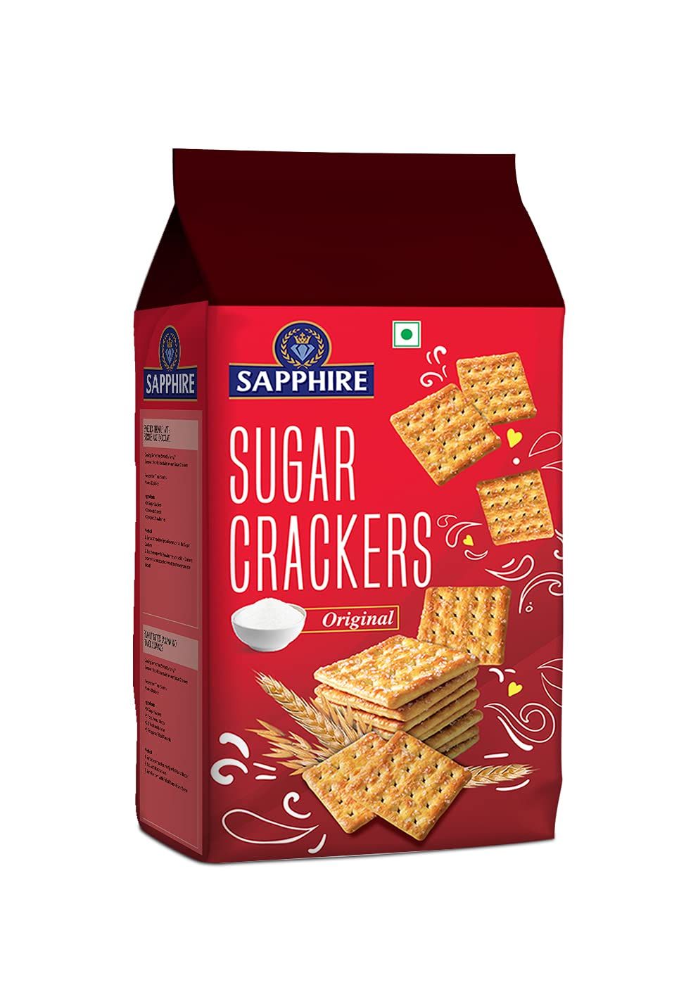 Sapphire Sugar Crackers, 350G