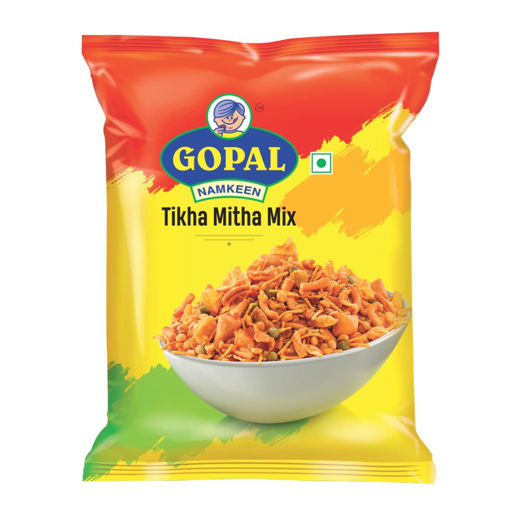 Gopal Namkeen Tikha Mitha Mix, 2 Kg (4 X 500 G)