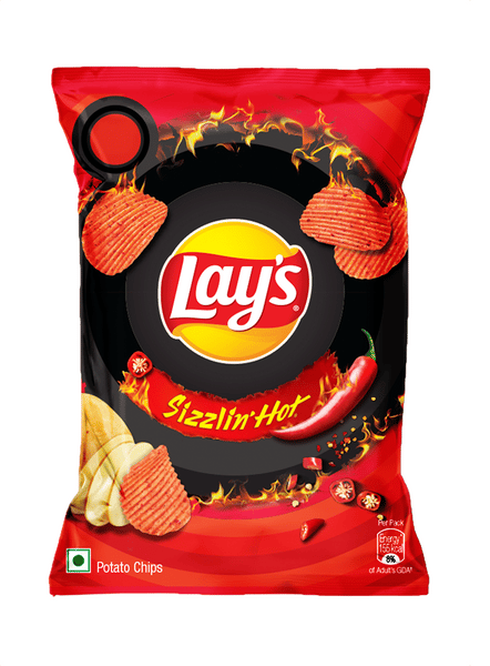 Lay's Potato Chips, Sizzlin Hot, 26G
