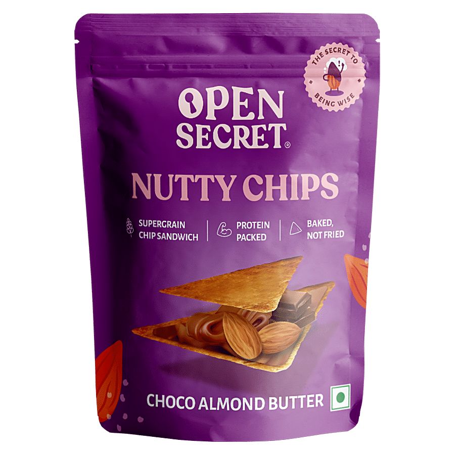 Open Secret Nutty Chips, Choco Almond Butter, 30 G