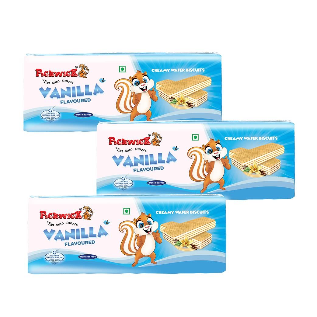 ?Pickwick Pickwick Vanilla Wafer Biscuits Combo Pack, (110Gm Pack Of 3)
