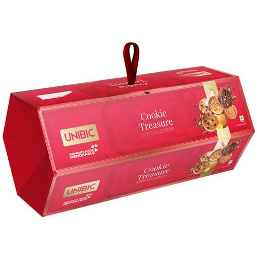 Unibic Gift Pack Treasure Cookie, 700 G Carton