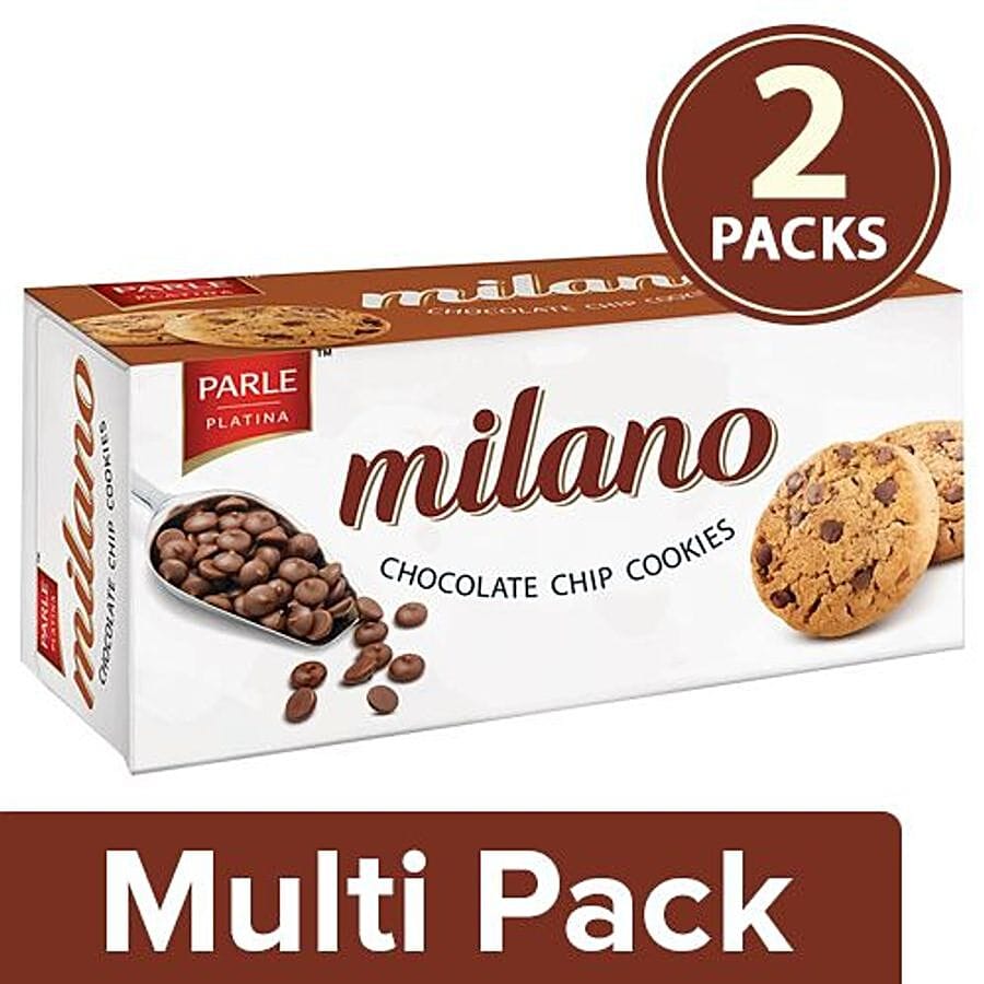 Milano Platina Hide & Seek Milano, Chocolate Chip Biscuits, 150 G