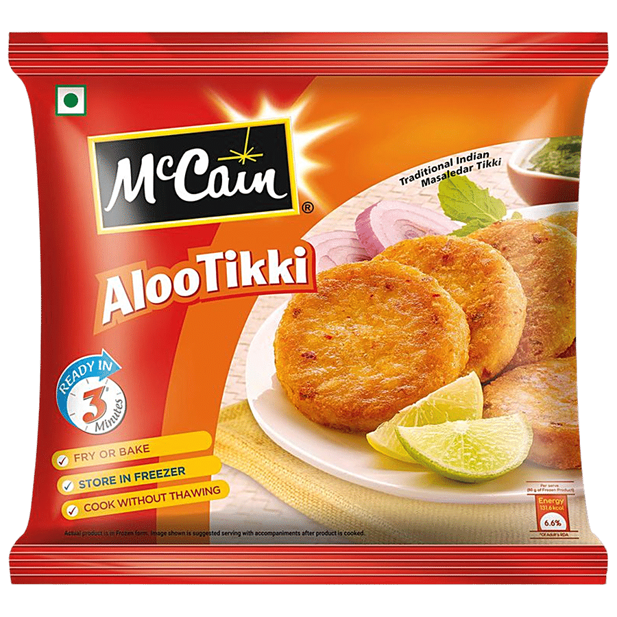Mccain Aloo Tikki, 400 G Pouch