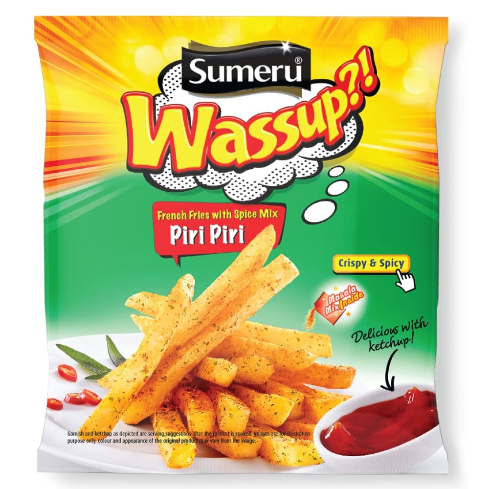 Sumeru Ready To Cook Piri Piri Masala French Fries, 400 G Pack