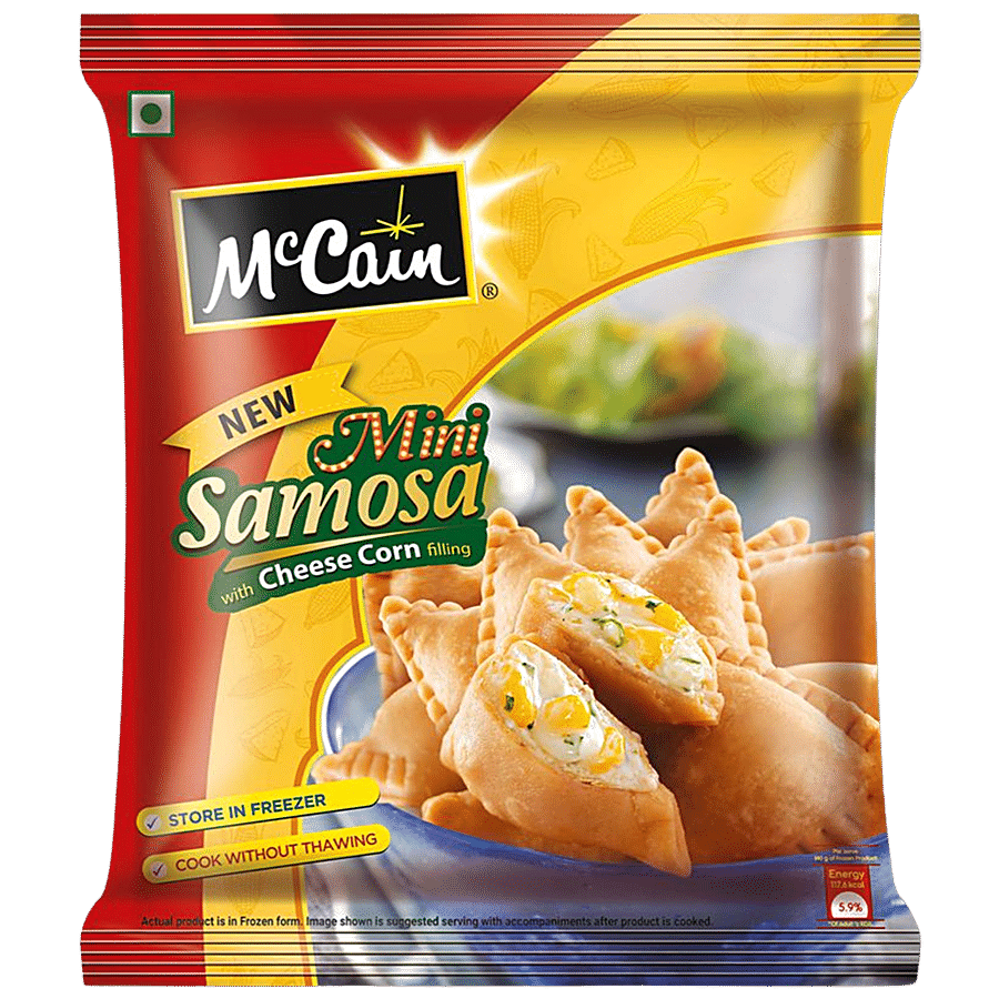 Mc cain Mini Samosa, Cheese Corn, 240 G