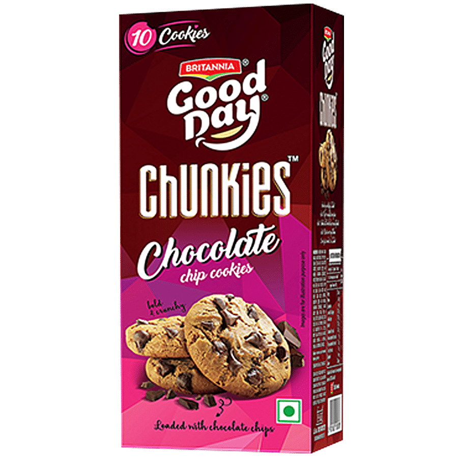 Britannia Good Day Chunkie Cookies, 120G