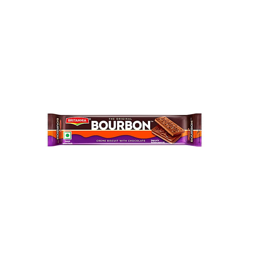 Britannia Bourbon Original Sandwich Biscuits, 20 G