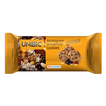 Unibic Cookies, Multigrain Breakfast, 75 G Pouch