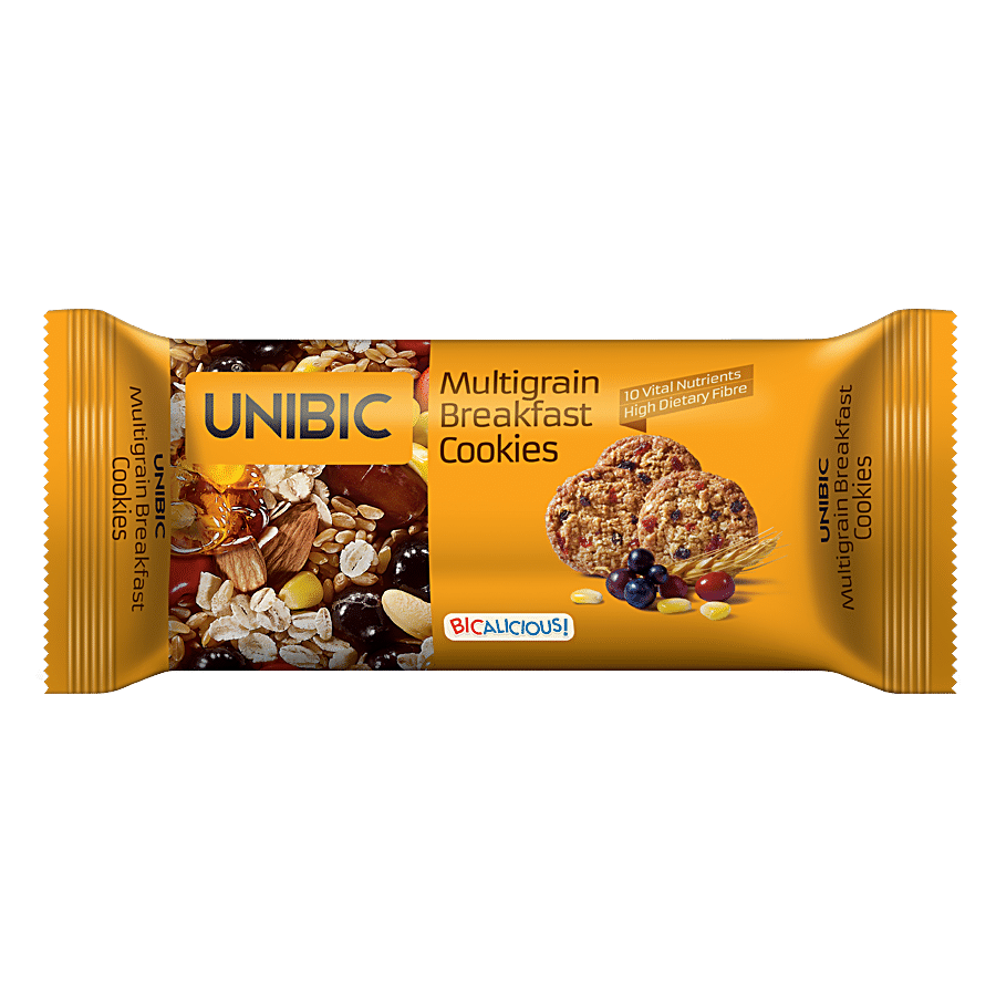 Unibic Cookies, Multigrain Breakfast, 75 G Pouch