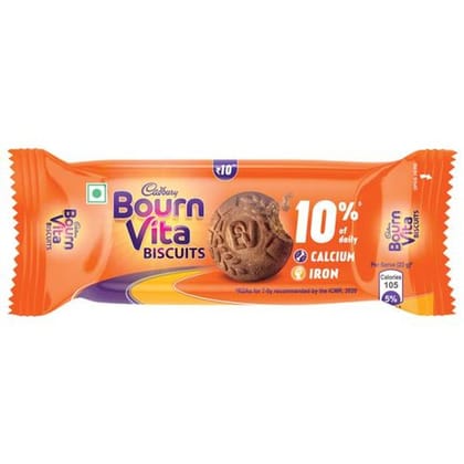 Cadbury Bournvita Biscuits Biscuits, Cookies With Prohealth Vitamins, 41.85 G Pouch