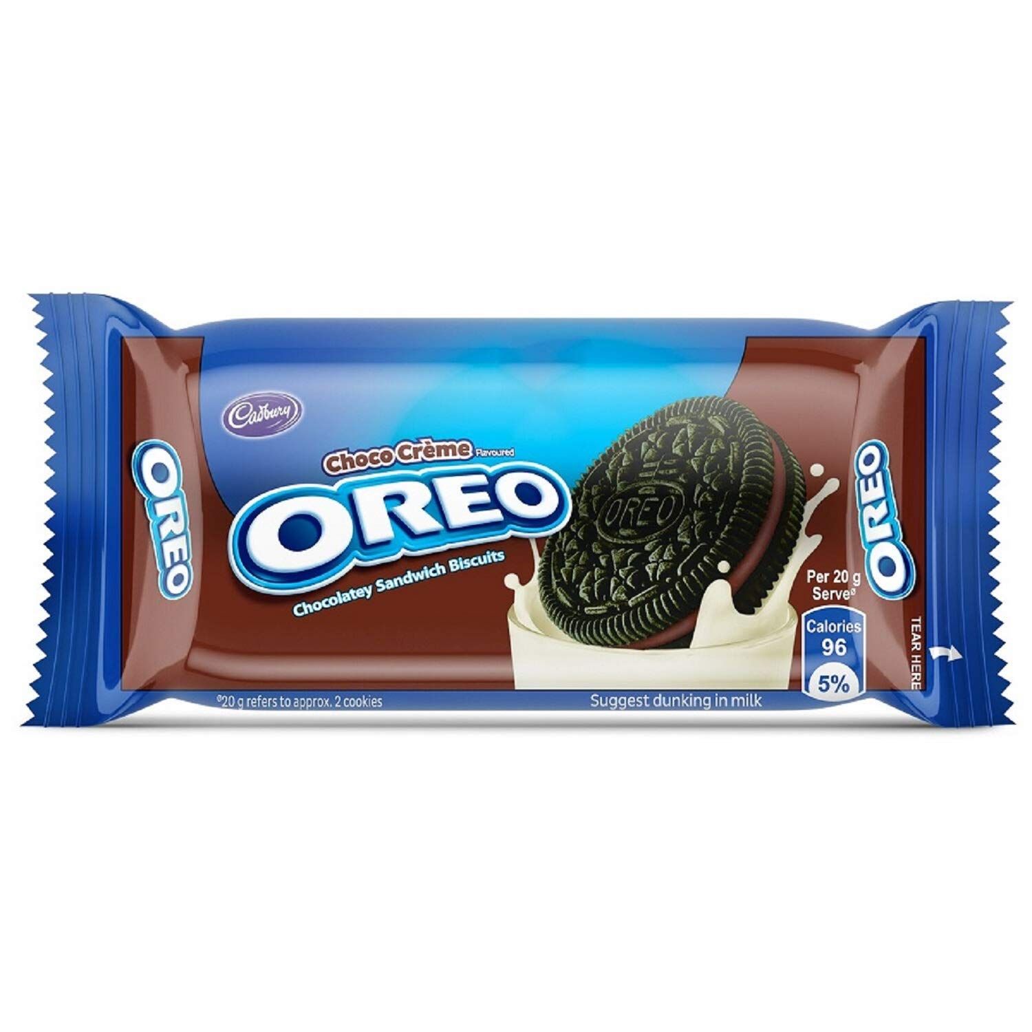 Cadbury Oreo Chocolate Creme Biscuit, 50G