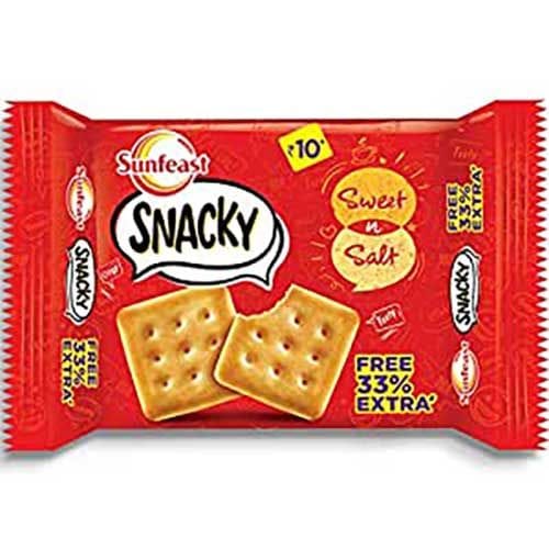 Sunfeast Snacky Sweets & Salt Bicuits, 60G