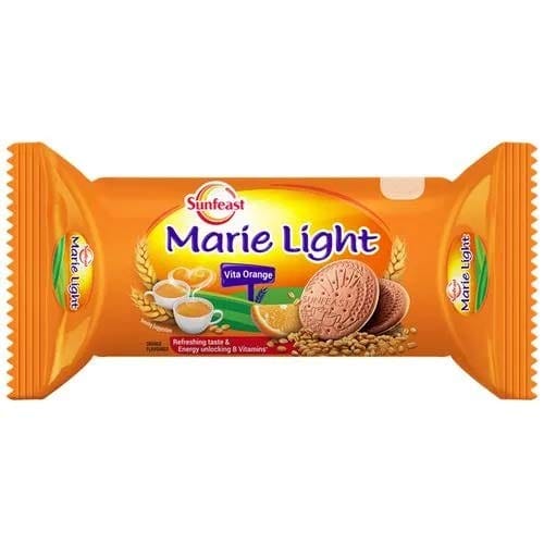 Sunfeast Marie Light, Orange, 120G (Pack Of 5)