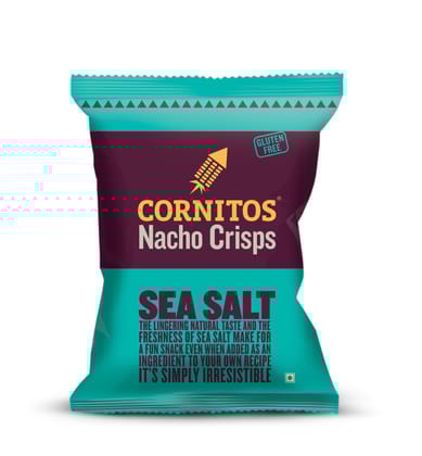 Cornitos Nacho Crisps, Sea Salt, 150 G
