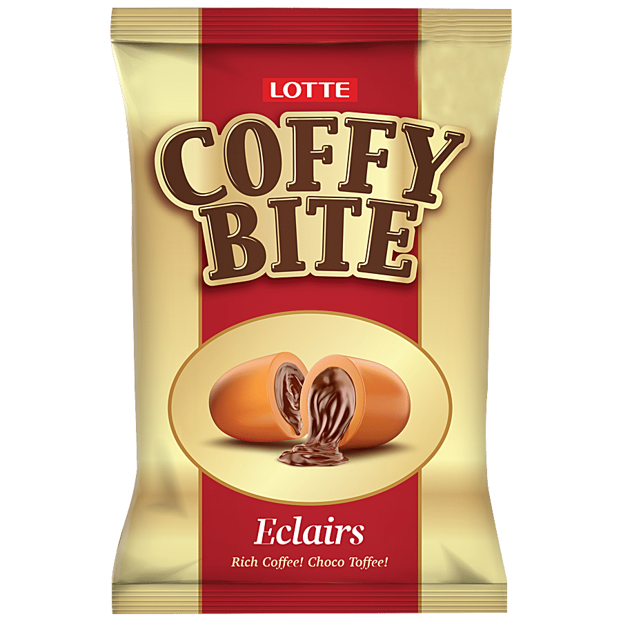 Lotte Eclairs Coffy Bite Toffee, 396 G