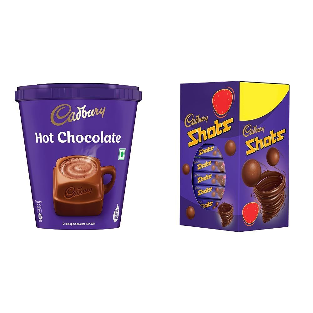 Cadbury Hot Chocolate Drink Powder Mix, 200 G