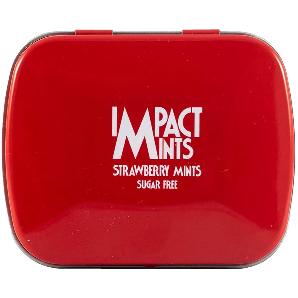 Impact Mints Sugar Free Strawberry Mints, 14 G