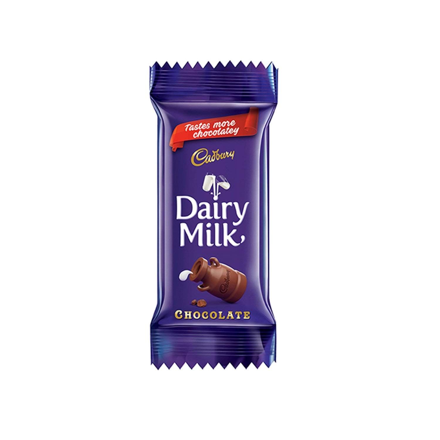 Cadbury Dairy Milk Chocolate Bar, 13.2G ( Pack Of 50)
