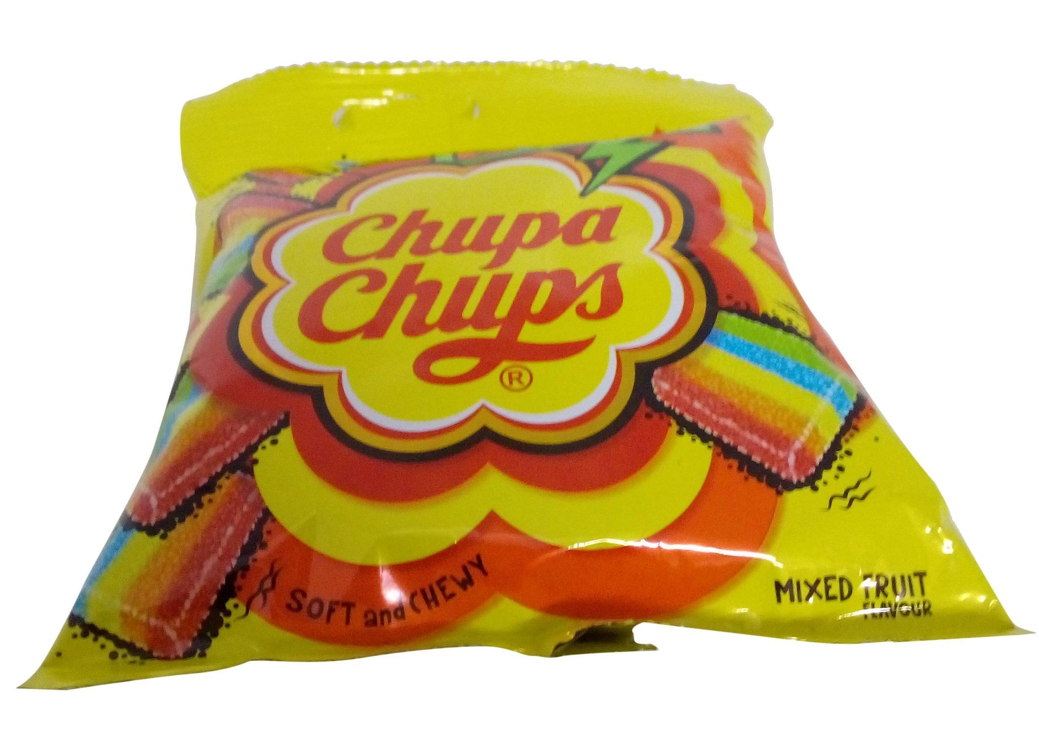 Chupa Chups Sour Bites, Mixed Fruit, 66 Grams Pack