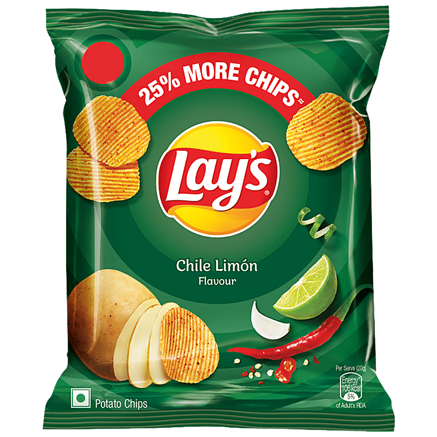 Lay's Potato Chips, Chile Limon, 23 G Pouch