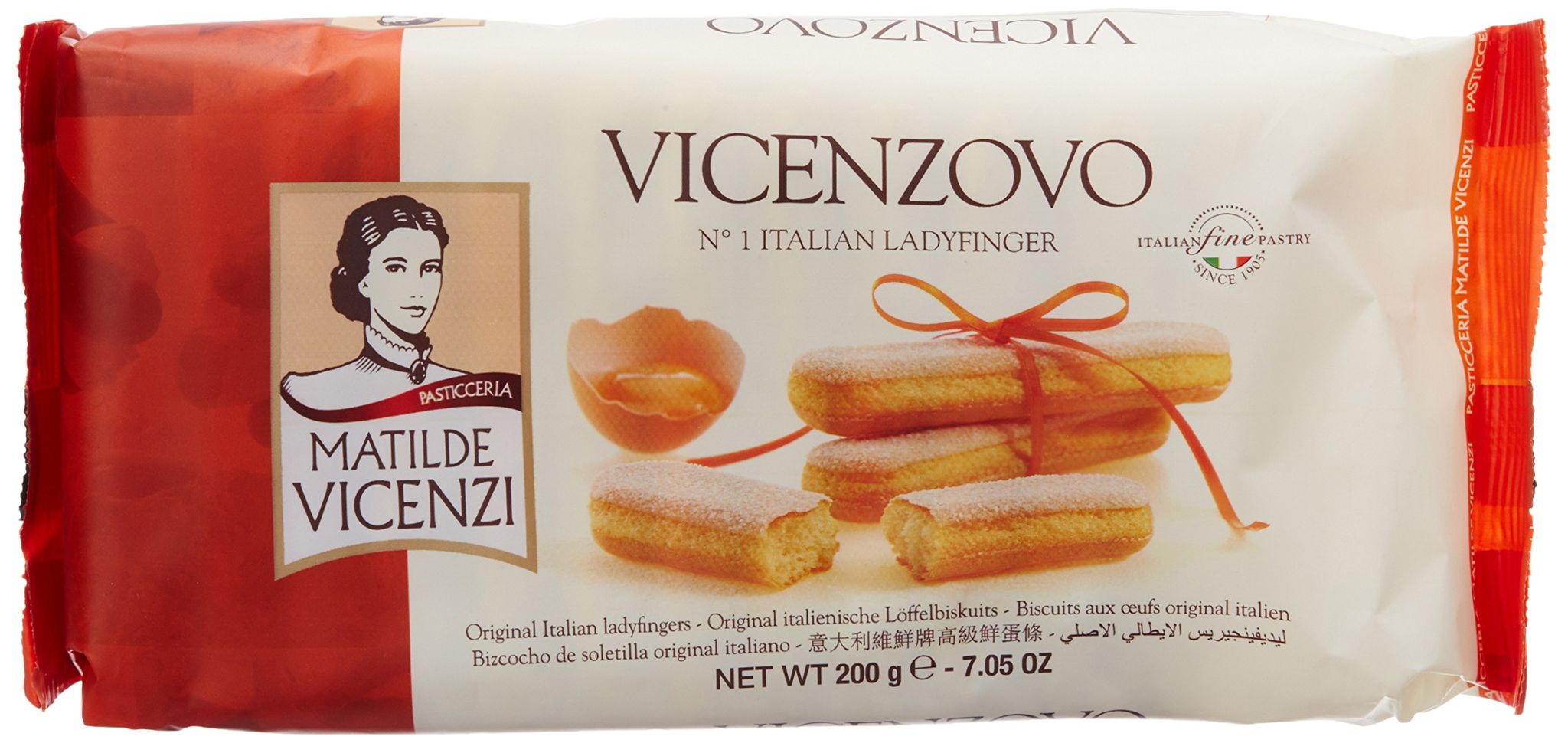 Vicenzi & Grisbi Vicenzovo Lady Finger, 200 G
