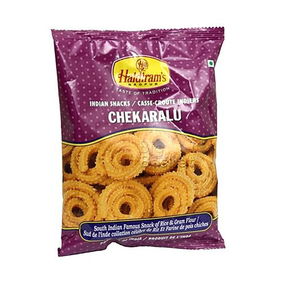 Haldiram's Chekaralu Namkeen, 150 G Pouch