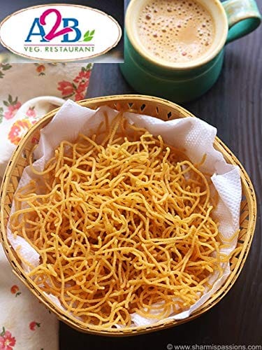 Adyar Anand Bhavan Sweets And Snacks A2B South Indian Crispy Om Podi, 40 G (Pack Of 20)