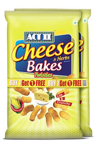 Act Ii Cheese Bakes Combo, 55G
