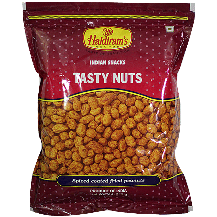 Haldiram's Namkeen, Tasty Nuts, 400 G Pouch