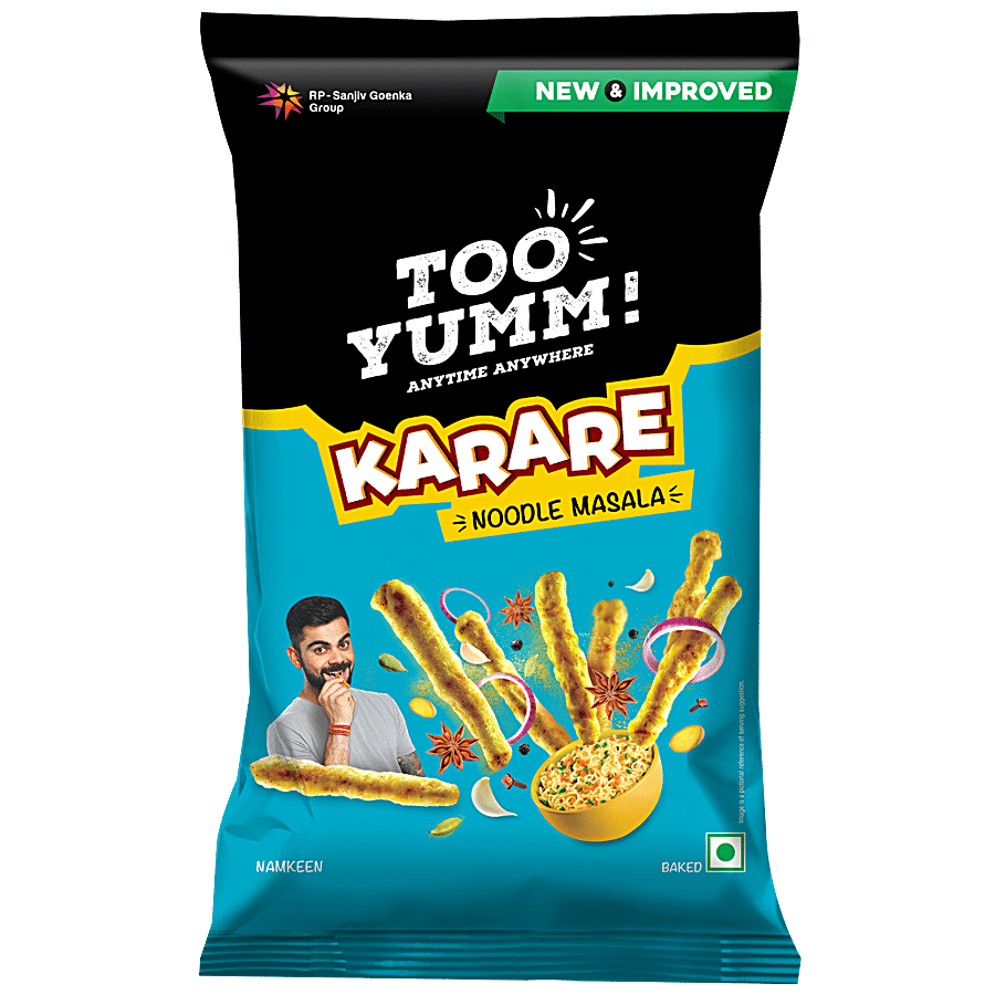 Too Yumm! Karare, Noodle Masala, Baked Snack & Not Fried, 40 G
