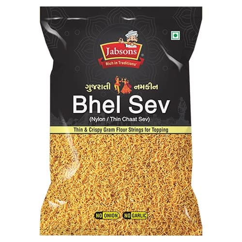 Jabsons Gujarati Namkeen Bhel Sev, 200 G, Namkeen, Evening Snacks (Crispy, Crunchy & Tasty)