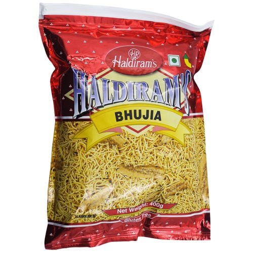 Haldiram's Namkeen, Bhujia Del, 200 G Pouch