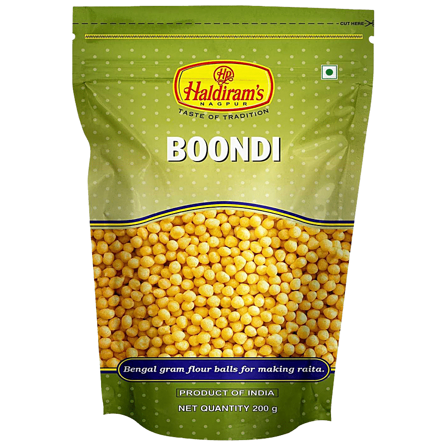 Haldiram's Boondi, 200 G Pouch