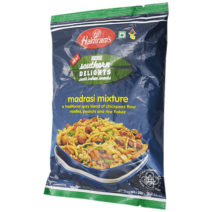 Haldiram's Madrasi Mixture Namkeen, 200 G Pouch