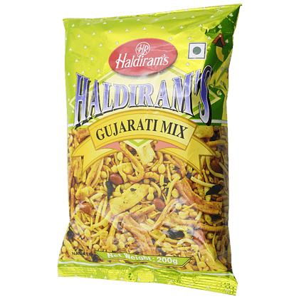 Haldiram's Gujarati Mix Namkeen, 200 G Pouch