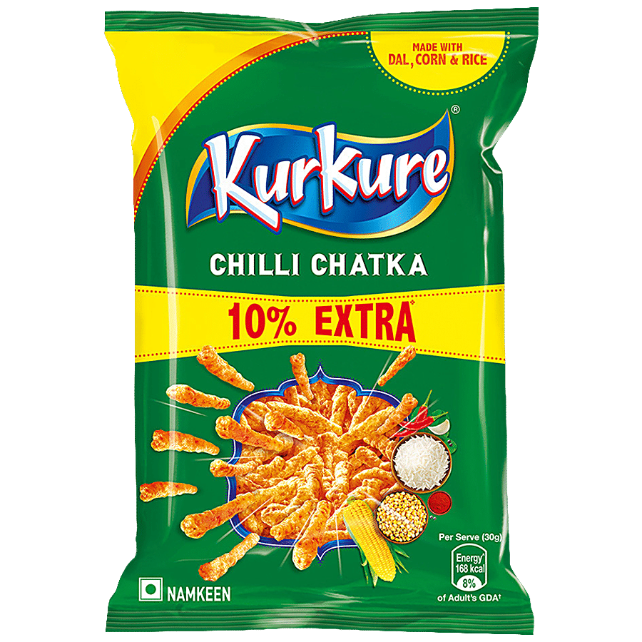 Kurkure Namkeen Chilli Chatka, 36 G