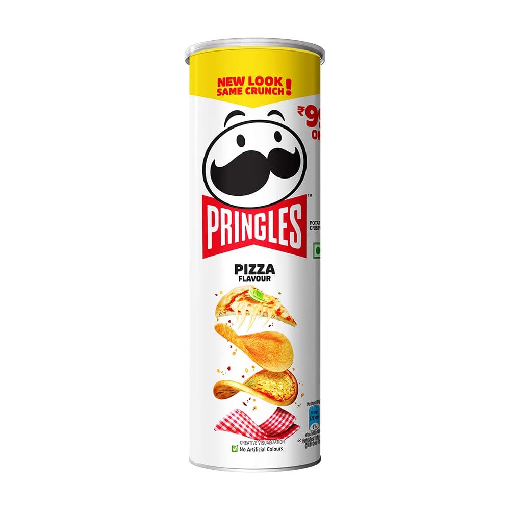 Kellogg's Pringles Pizza Jar, Potato Chip 110 G