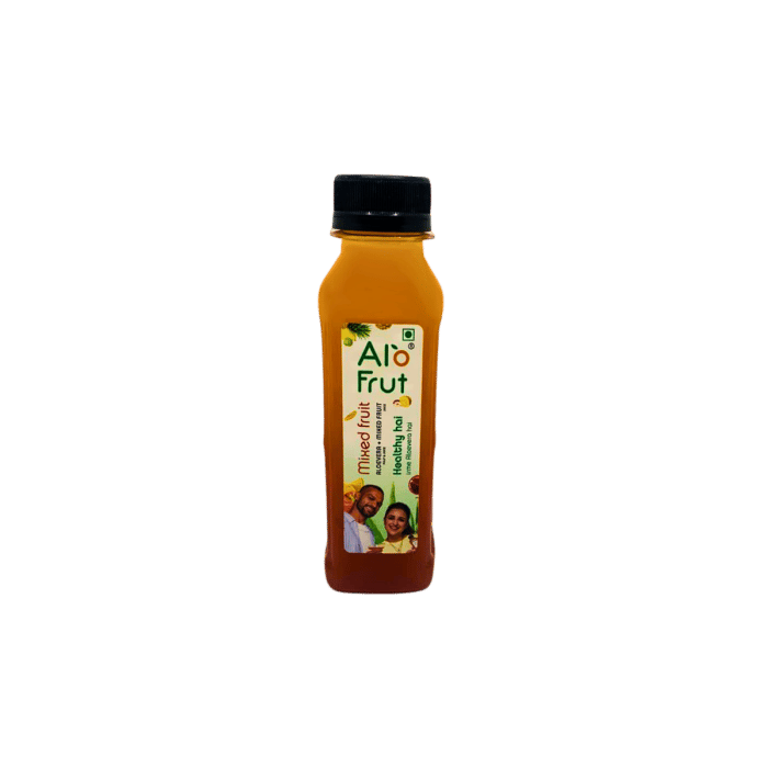 Alo Frut Mixed Fruit + Aloe Vera Pulp & Juice, 150 ml