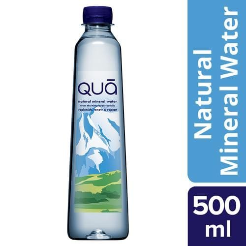 Qua Natural Mineral Water, 500 Ml Bottle