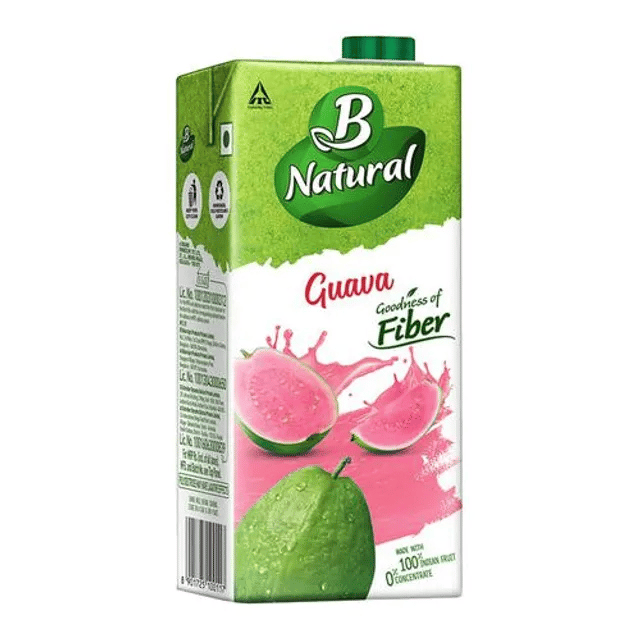B Natural Guava Juice, 1 L