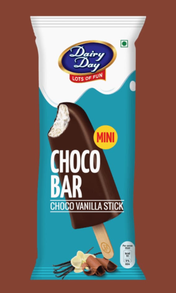 Dairy Day Choco Bar Choco Vanilla Stick