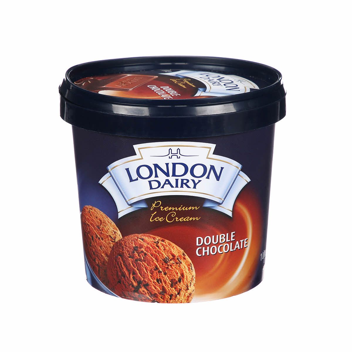 London Dairy Double Chocolate Ice Cream, 1 L
