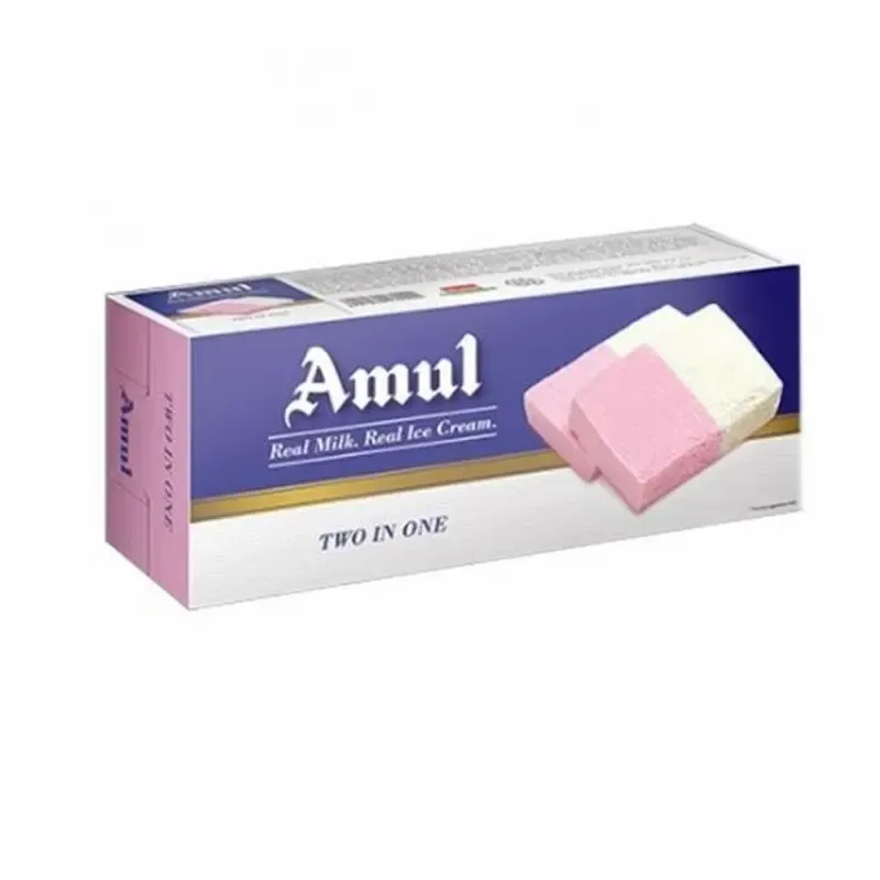 Amul Real Milk Real Ice Cream Two In One, 2 L