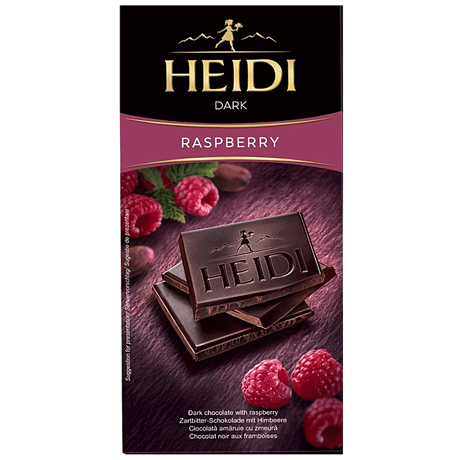 Heidi Raspberry Dark Chocolate, 80 G